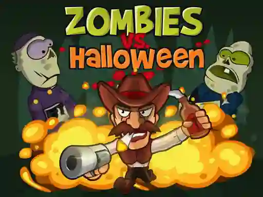 Spēle Zombies Vs Halloween online