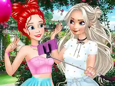 Spēle Princesses BFFs Weekend online