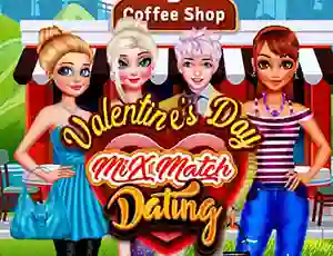 Spēle Valentines Day Mix Match Dating online