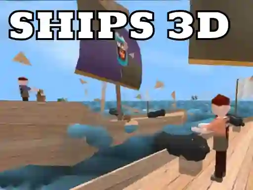 Spēle Ships 3D IO online