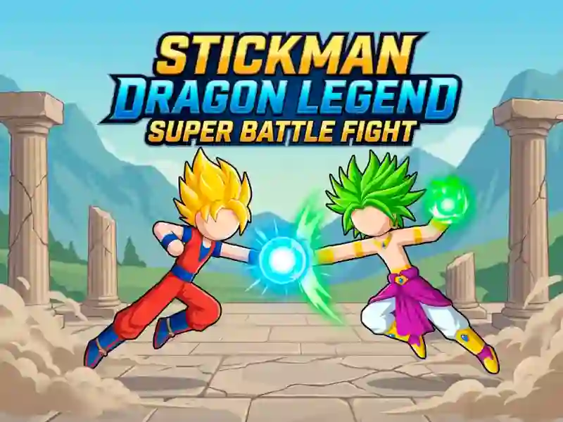 Spēle Stickman Dragon Legend Super Battle Fight online