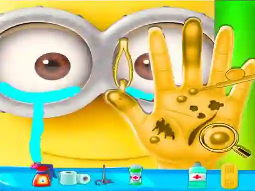 Spēle Minion hand doctor online