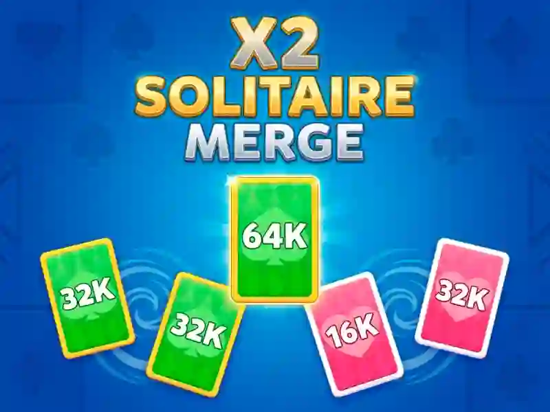 Spēle X2 Solitaire Merge online