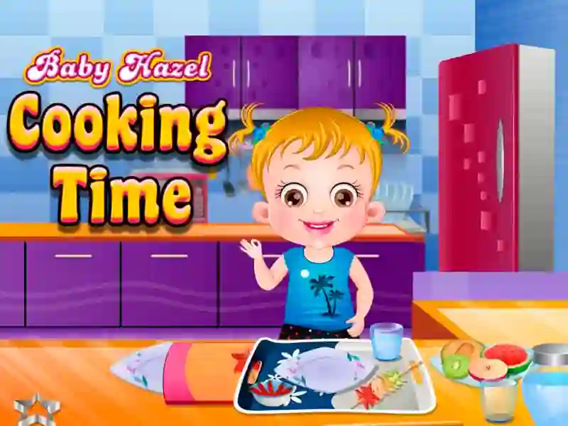 Spēle Baby Hazel Cooking Time online
