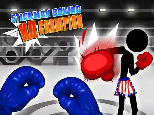 Spēle Stickman Boxing KO Champion online
