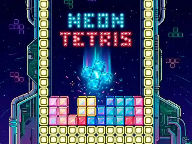 Spēle Neon Tetris online