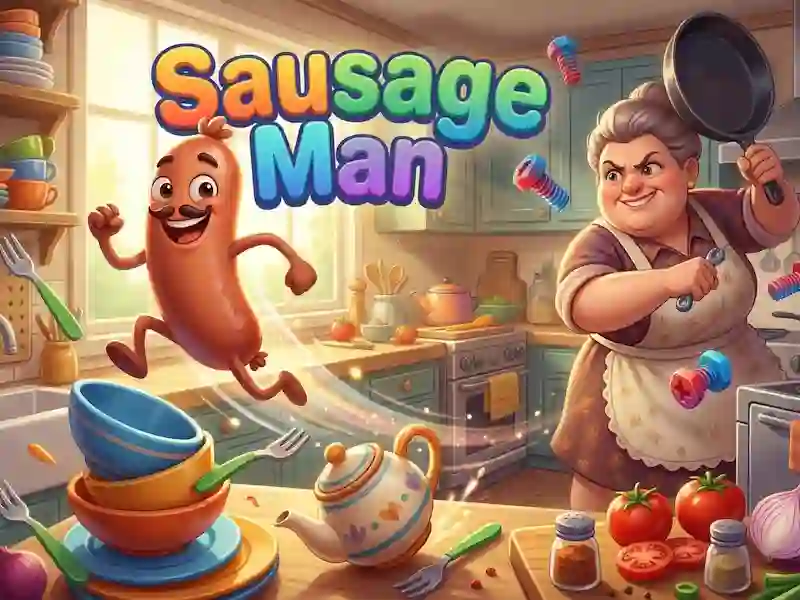 Spēle Sausage Man online