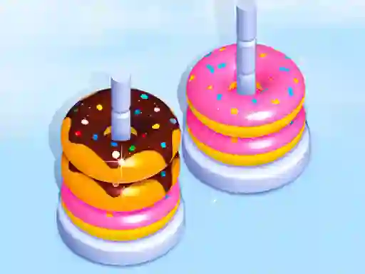 Spēle Donut Sort Fun online