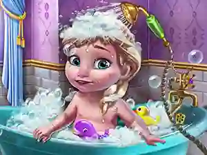 Spēle  Ice Queen Baby Shower Fun online