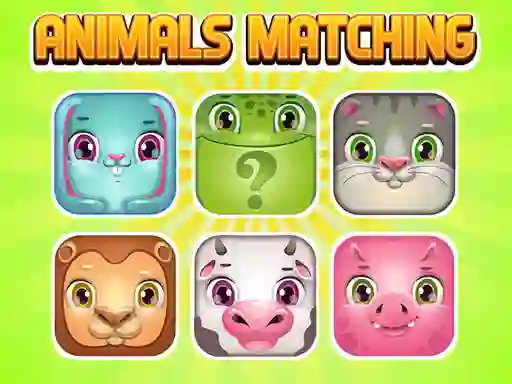 Spēle Animals Memory Matching online