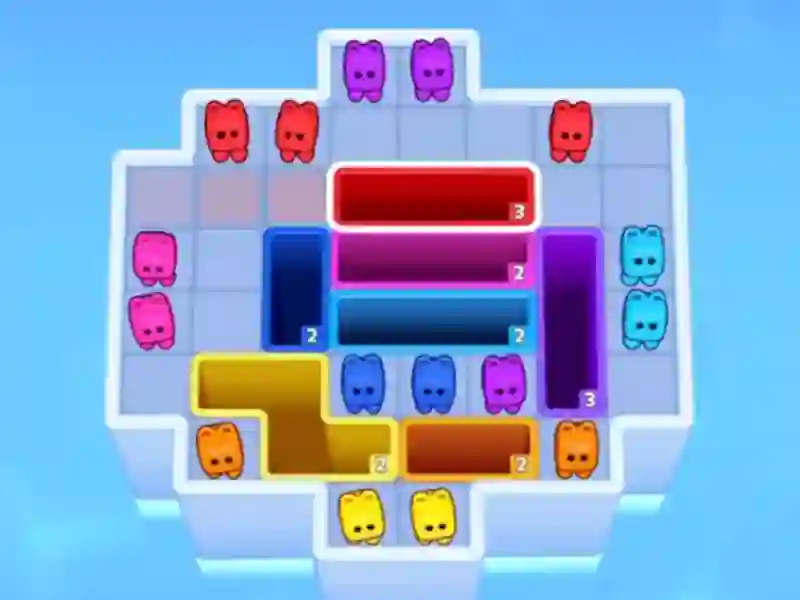 Spēle Cube Drop Puzzle online