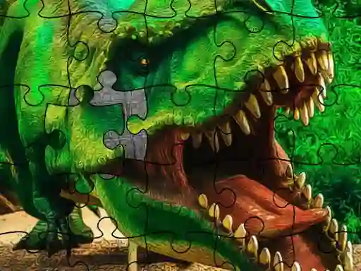 Spēle Dino Park Jigsaw online