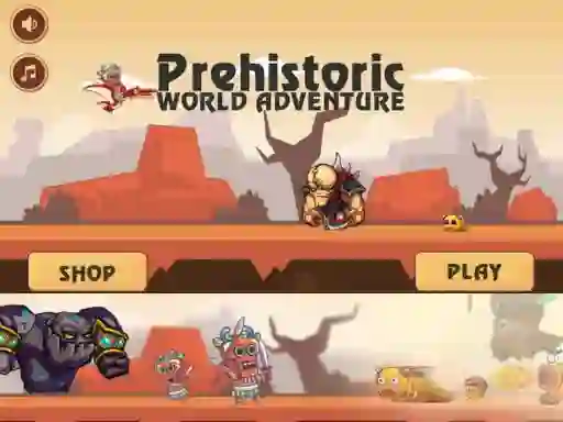 Spēle Prehistoric World Adventure online