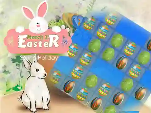 Spēle Easter Eggs Match 3 online