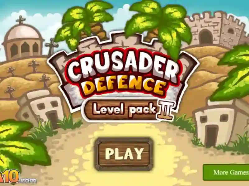 Spēle Crusader defence: level pack online