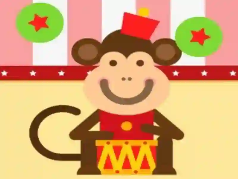 Spēle Monkey Drums online