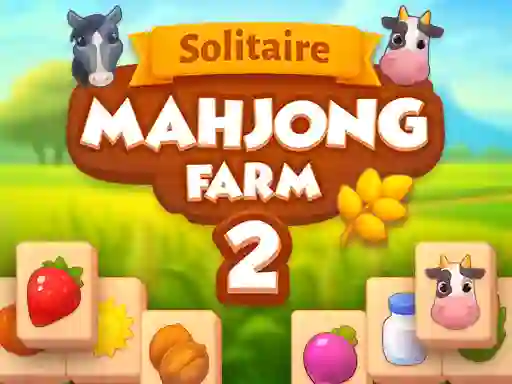 Spēle Solitaire Mahjong Farm 2 online