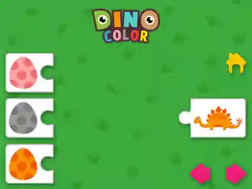 Spēle Dino Color online