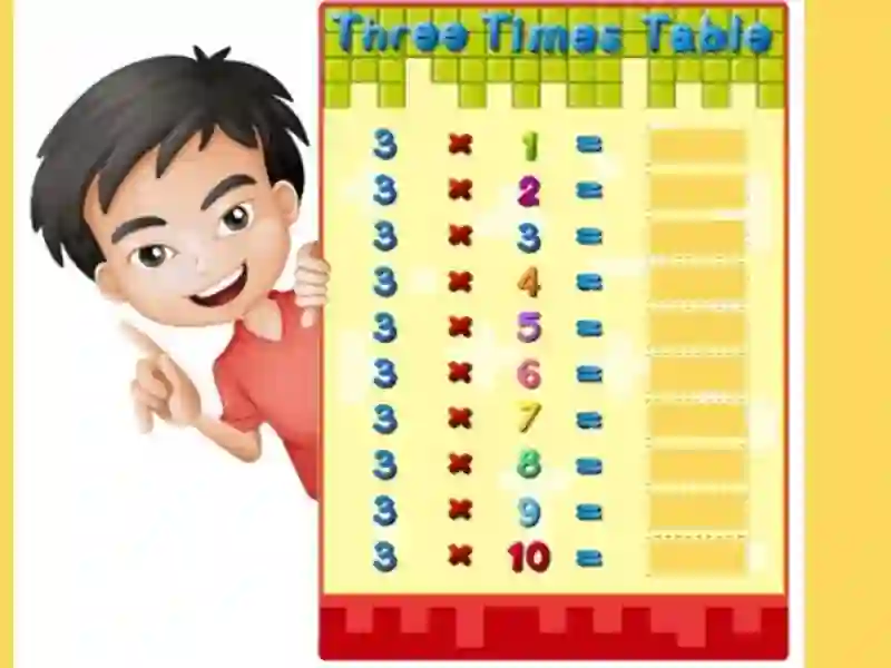 Spēle Turbo Tables online