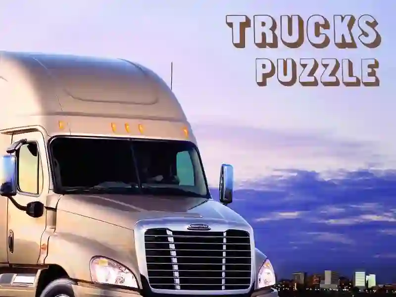 Spēle Trucks Puzzle online