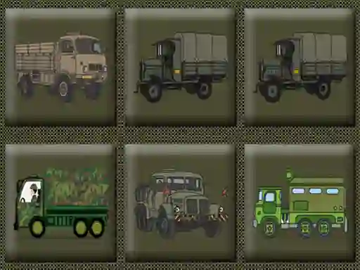 Spēle Army Trucks Memory online