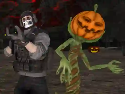Spēle Masked Forces: Halloween Survival online
