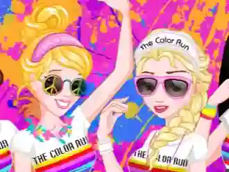 Spēle Princess Color Run online