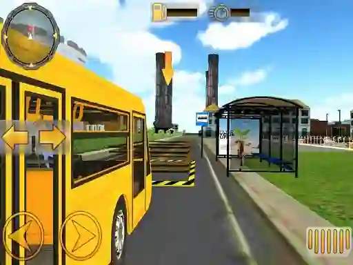 Spēle School Bus Driving Simulator online