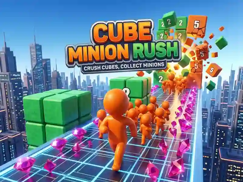 Spēle Cube Minion Rush online