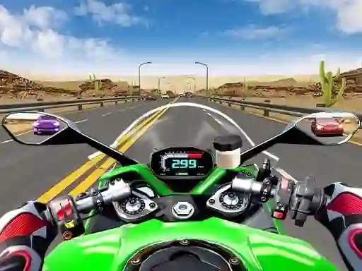 Spēle Moto Road Rash 3D 2 online