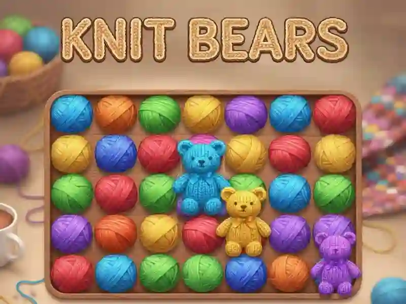 Spēle Knit Bears online