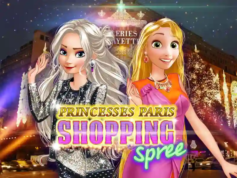 Spēle Princesses in Paris: fun shopping online