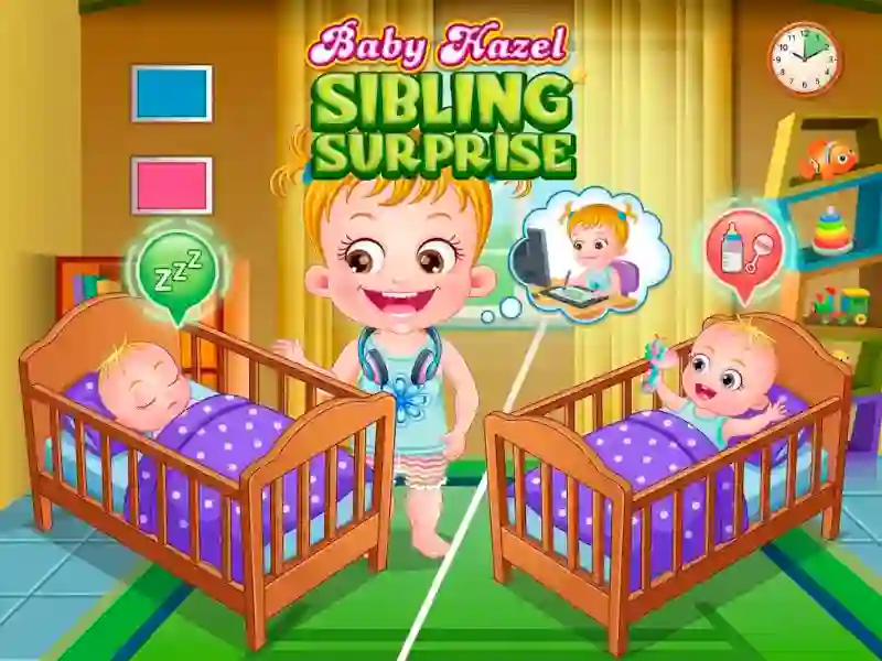 Spēle Baby Hazel: Sibling Surprise online