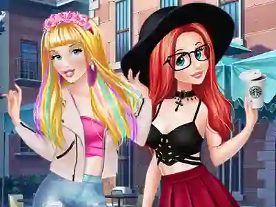 Spēle 100 Crop Top Looks for Princess online