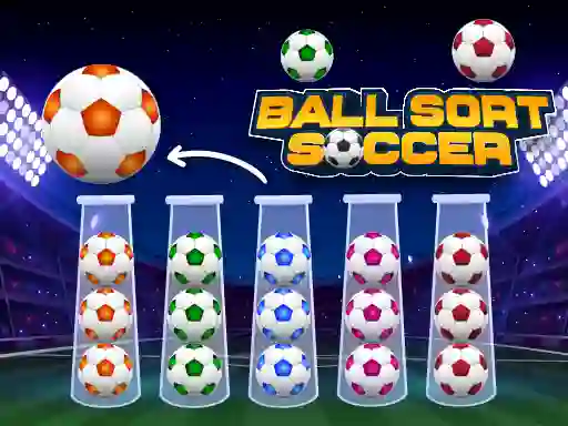 Spēle Ball Sort Soccer online