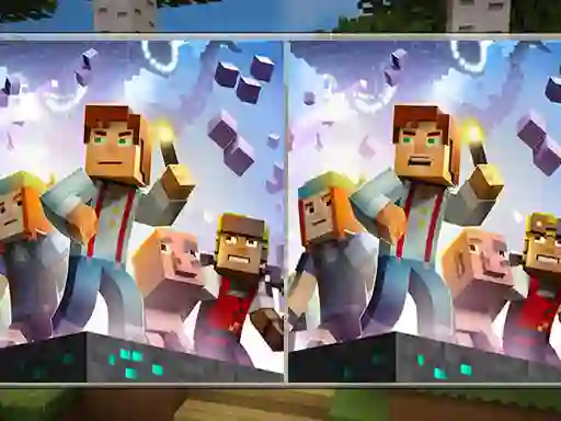 Spēle Pixel Craft Differences online