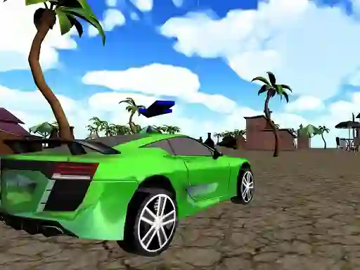 Spēle Xtreme Beach Car Racing online