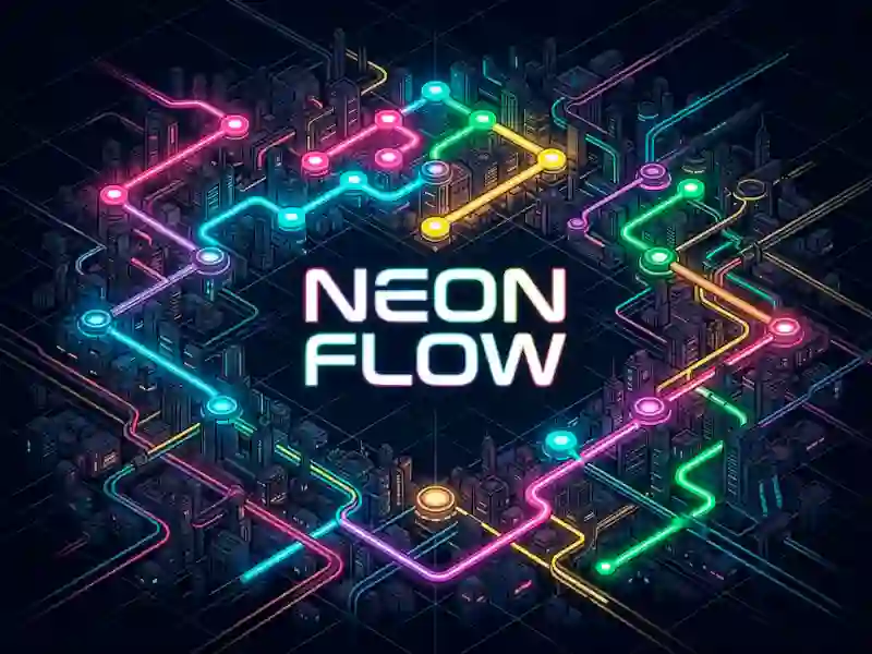 Spēle Neon Flow online