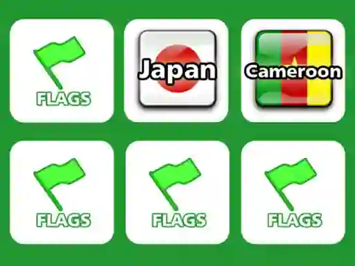 Spēle Memory With Flags online