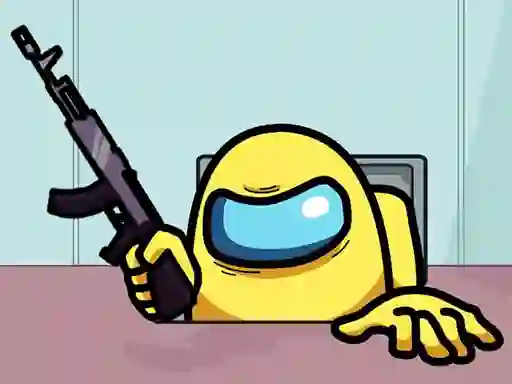 Spēle Among Us Crazy Shooter online