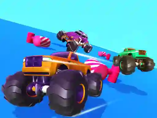 Spēle Fall Cars Ultimate Knockout Race online