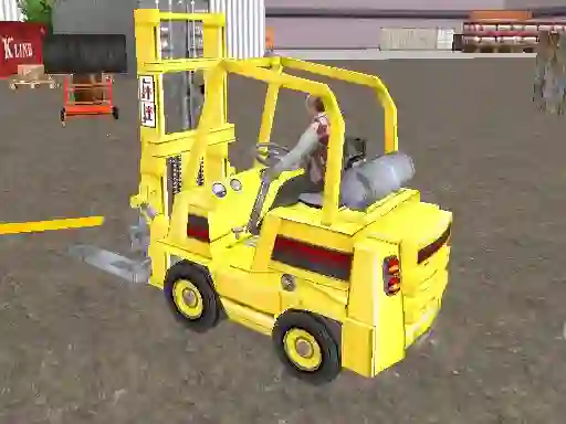 Spēle Driving Forklift Simulator online