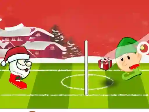 Spēle Santa winter head soccer online