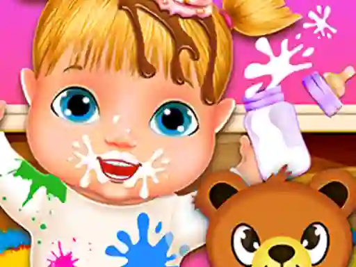 Spēle Lina Babysitter online