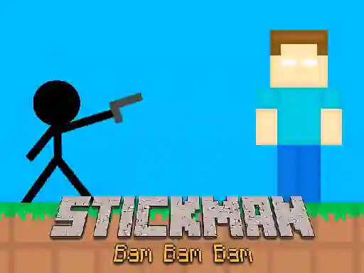 Spēle Stickman Bam Bam Bam online