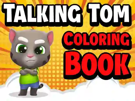 Spēle Talking Tom Coloring Books online