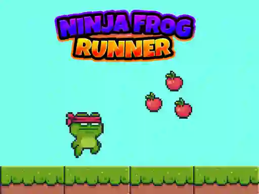 Spēle Ninja Frog Runner online