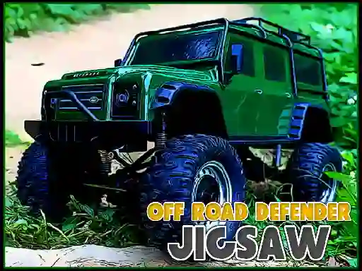 Spēle Off Road Defender Jigsaw online