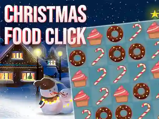 Spēle Christmas Food Click online
