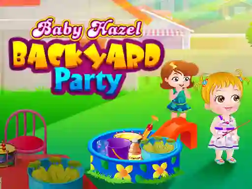Spēle Baby Hazel Backyard Party online